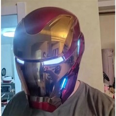 US! 1:1 Wearable Friday Iron Man Mk50 Helmet COS Remote Touch Voice Control Gift