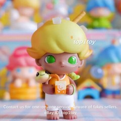 POP MART x DIMOO Pets Vacation Series Summer Lemon Tea Mini Figure