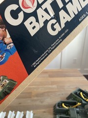 Vintage 1982 GI JOE Cobra Battle Game W/ Clean Original Box NICE FREE SHIP