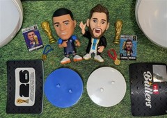 ZURU FIFA World Cup Ballers SUPER RARE Trophy Bundle – Lionel Messi & Mbappé