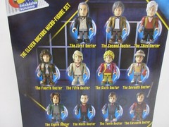 Doctor Who The Eleven Doctors Micro-Figure Set of 11 by Character Building NEW!!