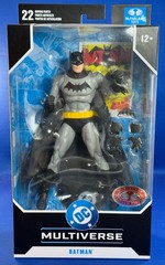 MCFARLANE DC MULTIVERSE 7″ BATMAN GOLDEN AGE CHASE RED PLATINUM FIGURE MIB RARE