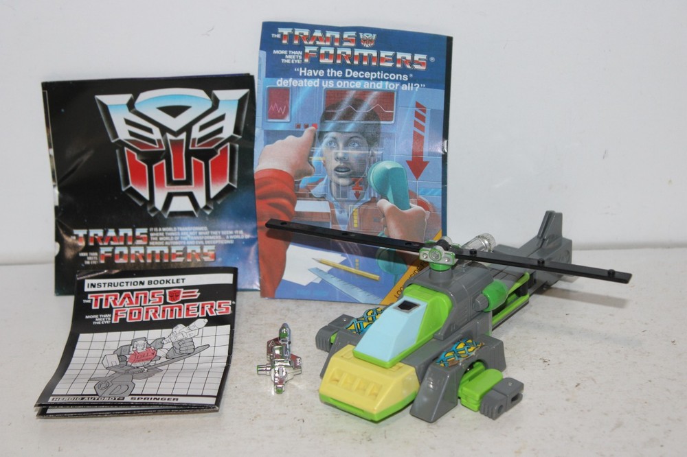 transformers g1 original vintage springer complete