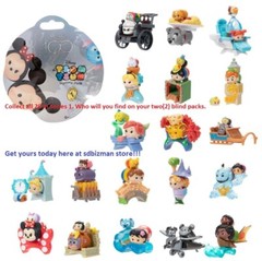 NEW Tsum Tsum Bundle Lot of 2 Disney 100 Years of Wonder Mystery Packs Series 1