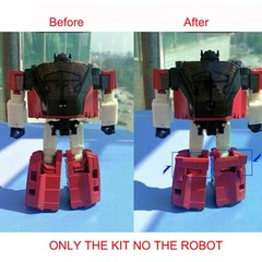 Upgrade Kit Car Tail Spoilers FOR Siege Sideswipe Red Alert Deep Cover NETFLIX
