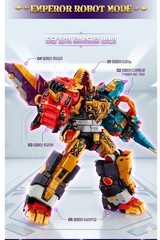 Miniforce Dinoid Warrior DINO EMPEROR 5-Integration Dinosaur Robot 2025 K-TOY