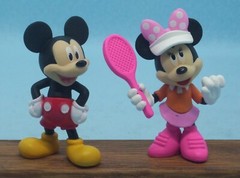 Disney Character Toys Set Of 10 PVC 2.5″ Tall Varies Mickey Minnie Donald Pluto