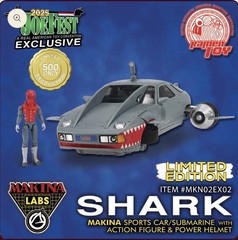 Ramen Toy Makina Labs Shark Sports Car Submarine JoeFest Exclusive M.A.S.K Lot