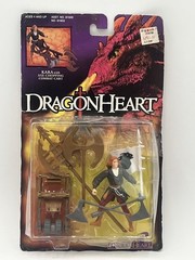 Dragonheart KARA 1995 Vintage Kenner Action Figure Box Wear
