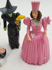 Wizard Of Oz Figure 6pc Dorothy Toto Scarecrow Lion Tin Man Glinda Wicked Witch
