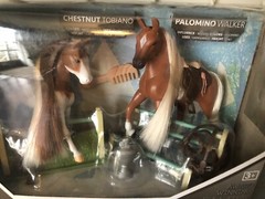 New Lanyard Royal Breeds, Family Champion, Chestnut Tobiano and Palomino Walker