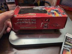 Sideswipe w/BOX 90,% Complete 1984 Vintage Hasbro G1 Transformers Action Figure