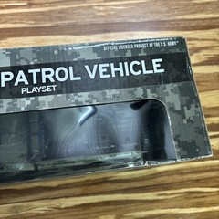 New Excite U.S. Army Military Jeep Patrol Vehicle Soldier Set