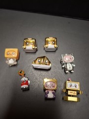 Lot of 19 LANKYBOX Micro Mini Figure Ultra Rare Exclusive Astro Foxy Golden