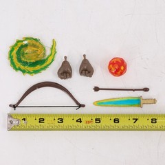 Thunder The Barbarian Ookla and Princess Ariel Action Figure Loose Set Vintage