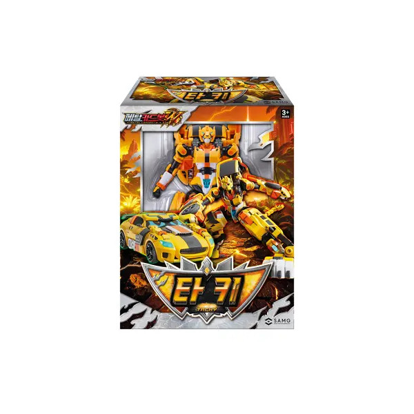 Metal Card Bot W Tachy Transformation Car Vehicle Robot Toy