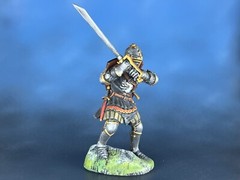 Painted Tabletop Figure medieval knight 40mmDetailed Knight Sculpture