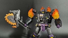 For AOTP Megatronus The Fallen Chain Saw Knife Axe Weapon Upgrade Kits
