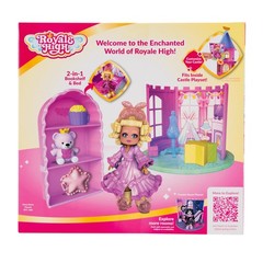 Dorm Room Playset – 1 Doll, 5 Accessories – Fits Inside Castle Playset – Virt…