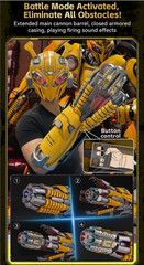 1:1 Wearable Killerbody Bumblebee Helmet or Bumblebee Arm Handcannon IN Stock