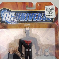 BRUCE WAYNE, BATMAN & WARHAWK JUSTICE LEAGUE UNLIMITED UNOPENED MATTEL 2008