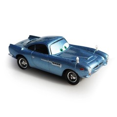 2-Cars Disney Pixar Cars 2 Finn McMissile & Agents Rhodes Diecast Toy Cars Gifts