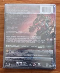 BATMAN & HARLEY QUINN BLU-RAY STEELBOOK-TARGET EXCL-DC–NEW & SEALED–MINT!!