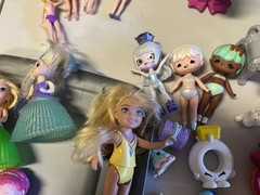 MIXED LOT OF RANDOM FIGURES KIDS GIRLS Disney Miscellaneous Toys