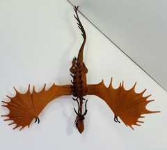 2010 DreamWorks How To Train Your Dragon – Monstrous Nightmare – Orange 13 inch