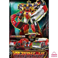 Metal Cardbot S FLAMENOVA Fire Car Transformer Robot Toy 2025 Flame Nova