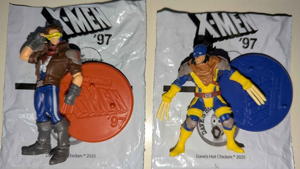 Dave’s Hot Chicken X-Men 97 Wolverine & Cyclops Limited Edition Figures