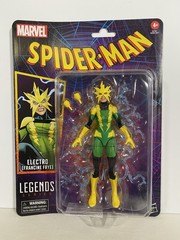 Spider-Man Marvel Legends Electro (Francine Frye) 6″ Figure HASBRO retro card