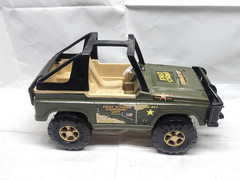 Vintage First Strike Commando 12″ Scale Jeep For Figures