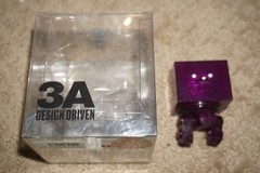 3A 3ago Square Brain Box Purple 3″ Figure