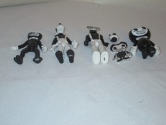 Bendy and the Ink Machine Figure Lot Bendy, Ink Bendy, Boris, Sammy