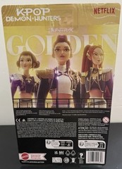 KPop Demon Hunters HUNTR/X Rumi Golden Singing Doll In Hand Mattel K Pop