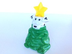 101 Dalmatians Christmas Tree Figure, Vintage McDonald’s 1996