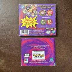Pokemon Battling Coin Game 3 Coins with Manual + Case Marowak Primeape Machop