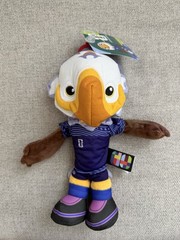 Jazwares FIFA® World Cup 2026 USA 10” Plush Official Clutch™ Bald Eagle NWT