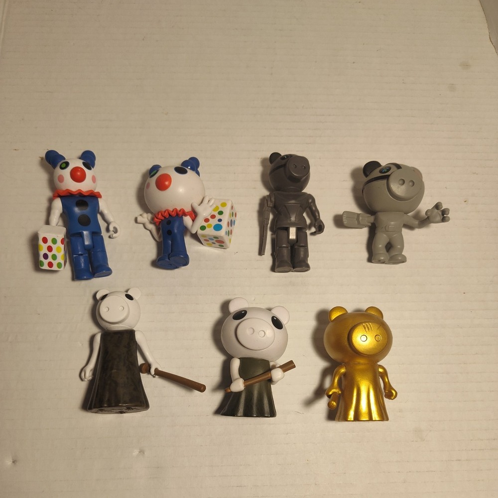 Roblox Piggy Lot Bundle of 7 Figures Action Figures No Duplicates