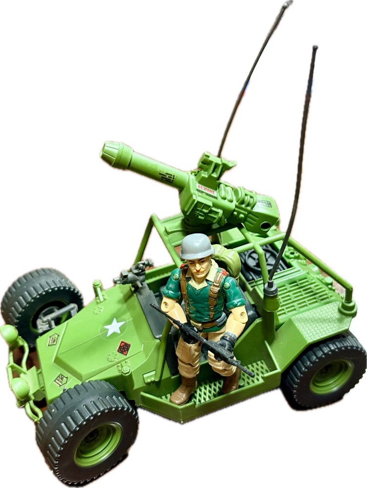 GI Joe AWE Striker w/ Crankcase v1 100% Complete ARAH Vintage 1985 EUC
