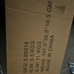 EX0016 Action Figure Shipping Box 107.5×10.5 cm
