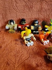 Lot Of 18 Roblox Action Figures With Miscellaneous Parts (AS PICTURED)
