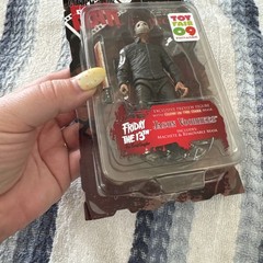 CINEMA OF FEAR – Friday the 13th – JASON VOORHEES 3 3/4” Action Figure TOY FAIR