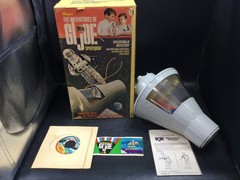 VTG 1966 GI Joe Spaceman Spacewalk Mystery Capsule + 45rpm Hasbro Orig Box RARE