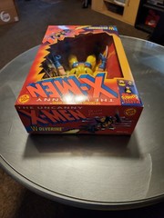Vtg 1993 Marvel Uncanny X-Men Wolverine Deluxe Edition 10″ ToyBiz New in Box NIB
