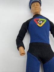 CAPTAIN ACTION FIGURE AND ACCESSORIES VINTAGE 1966 Ideal 1/6 SCALE