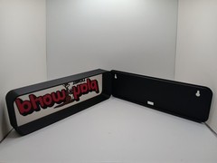 Retro Lionel Play World logo light box sign for collection display