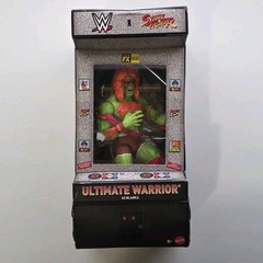 WWE Elite Collection X Street Fighter Ultimate Warrior as Blanka Action Figure