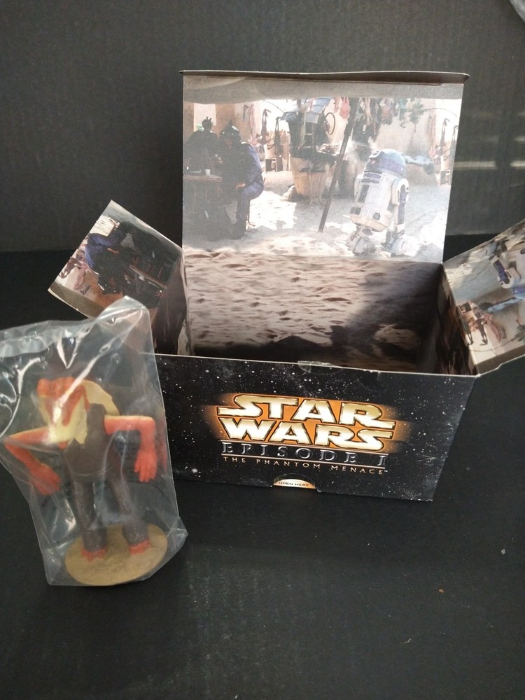 Star Wars 1999 Toy Joking Jar Jar Binks Episode 1 KFC Taco Bell Pizza Hut Promo